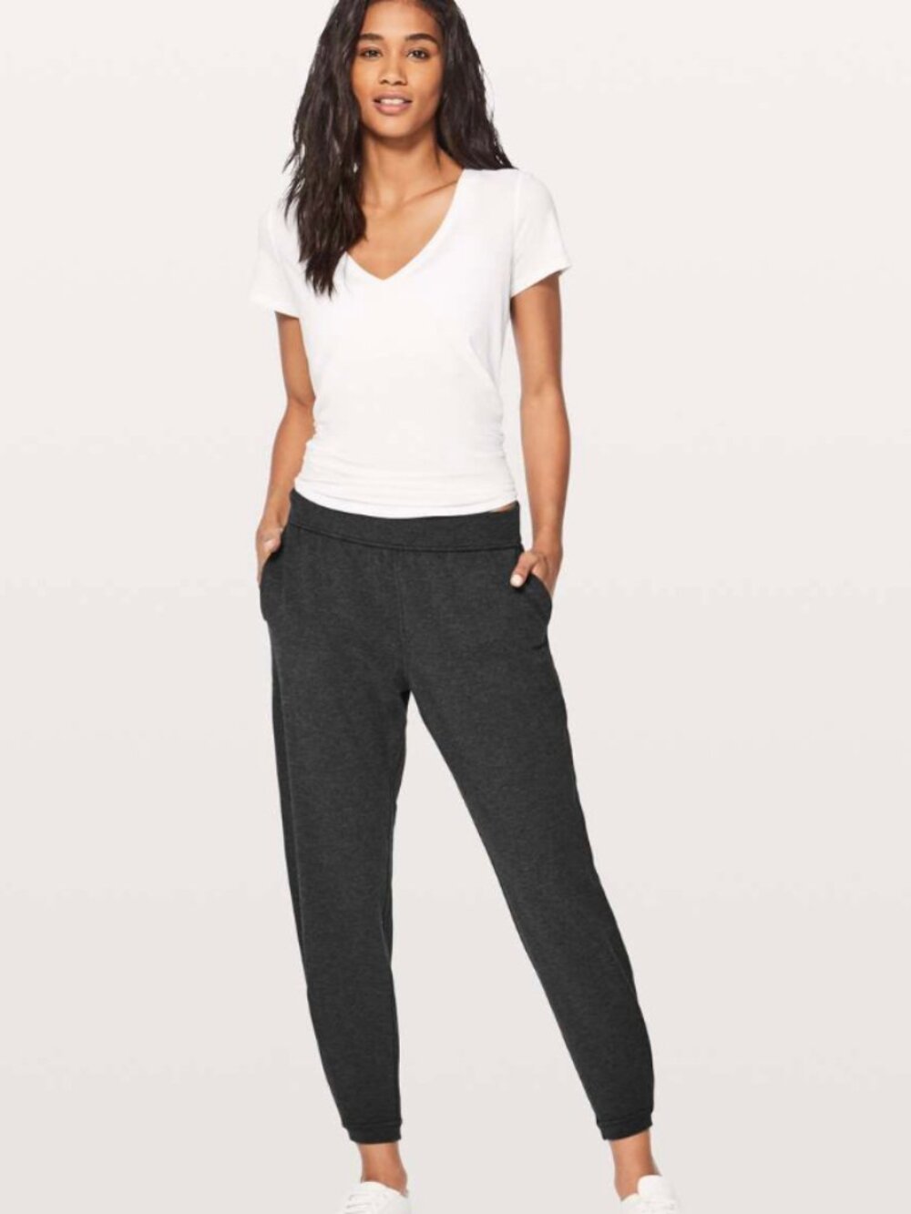 Lululemon Twisted and Tucked Jogger Pant Dark Grey Size 2